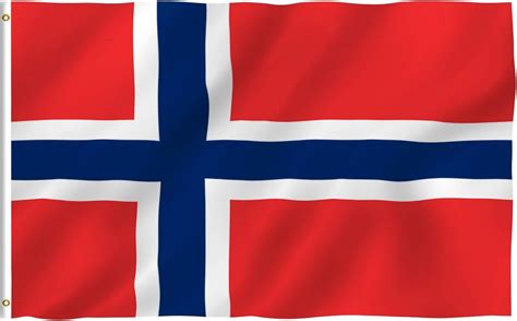 Buy ANLEY Fly Breeze 3x5 Foot Norway Flag - Vivid Color and Fade Proof ...