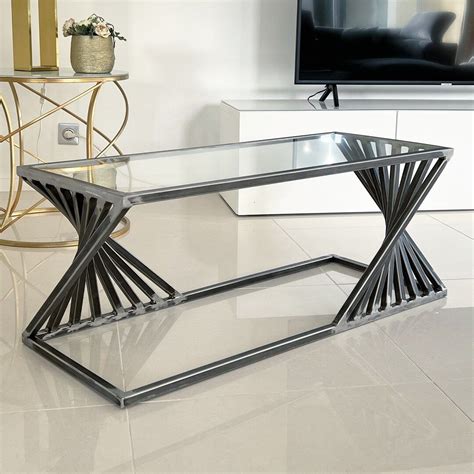 Modern Steel Coffee Table Designs for Contemporary Living Spaces