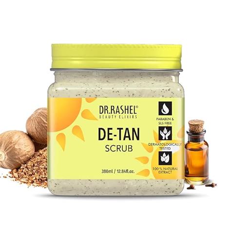 Buy DR.RASHEL De-Tan Scrub For Face & Body (380 Ml) | Revitalizing Tan ...