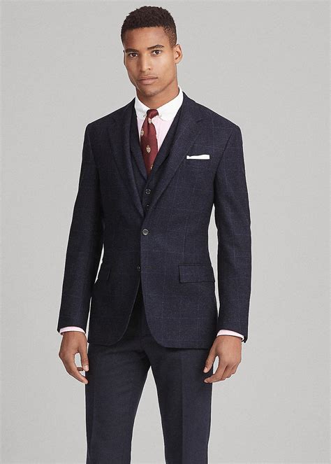 Polo Windowpane Sport Coat for Men | Ralph Lauren® AM