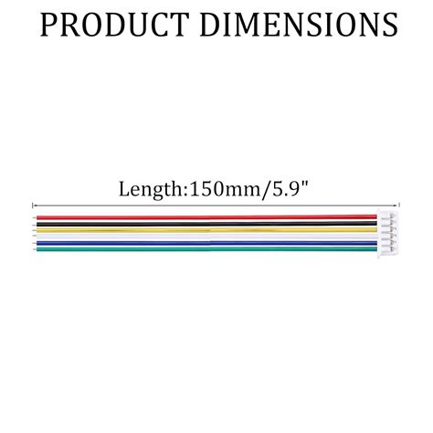 Free2b HSF 20 Sets JST MX 1.25mm 6 Pin Single Head Male India | Ubuy