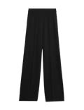 Buy Jersey Wide Leg Trousers with Stretch at Marks & Spencer