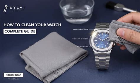 How to Clean Your Watch: Complete Care Guide – Sylvi