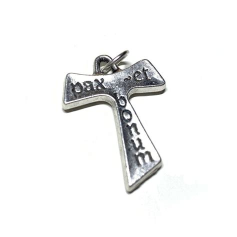Tau Cross - Franciscan Crucifix - Rosary Parts - Catholic Cross ...