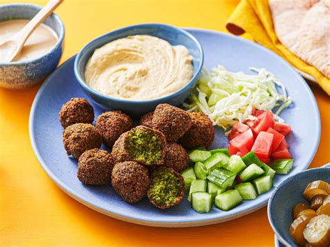 Falafel And Hummus Falafel From The Hot Air Fryer | How To Make Them