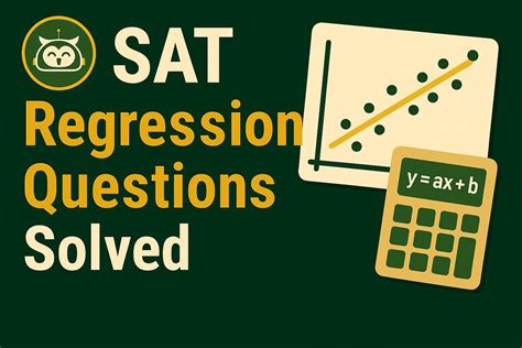 SAT Regression Questions Solved: The 5 Desmos Tricks to Find ...