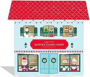 Amazon.com: Sugarfina Santa's Candy Shop Advent Calendar : Home & Kitchen