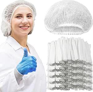 Nidy® Disposable Non Woven Bouffant Cap I Hair Cap Stretchable Bouffant ...