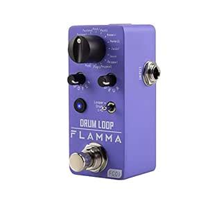 FLAMMA FC01 Phrase Loop Pedal Looper Guitar Pedal with Drum Machine 20 ...