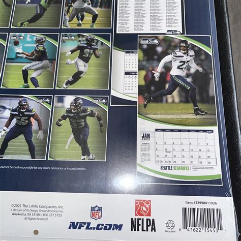 Seattle Seahawks Wall Calendars 2022 | eBay