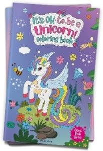 It's Ok To Be A Unicorn Coloring book - Giant book series: Jumbo Sized ...