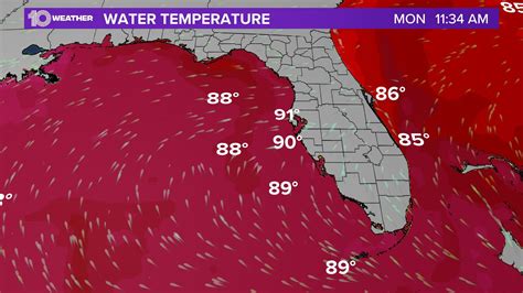 Clearwater Beach water temperature hits 93 degrees | wtsp.com