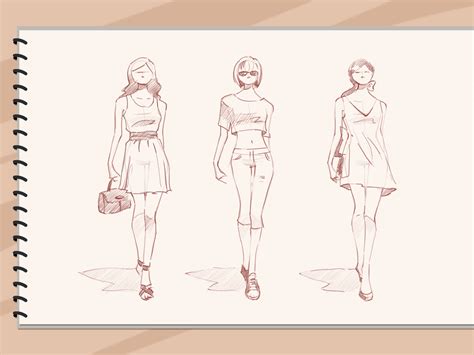 Fashion design sketch - pjawescan