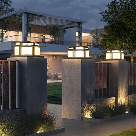 Boilyn Pillar Solar Outdoor Light – Vakkerlight