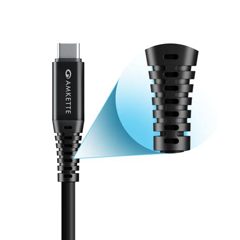 PowerPro Type C to Type C Cable (Black) – Amkette