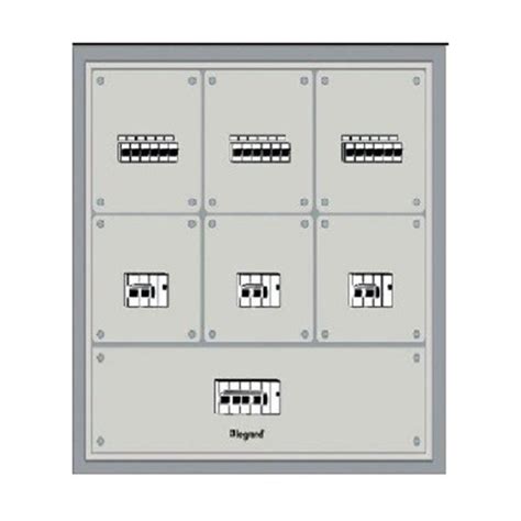 Legrand 12 way Ekinox 3 IP 30 - # IK 08 TPN DB - 7 segment DBs for 160A ...