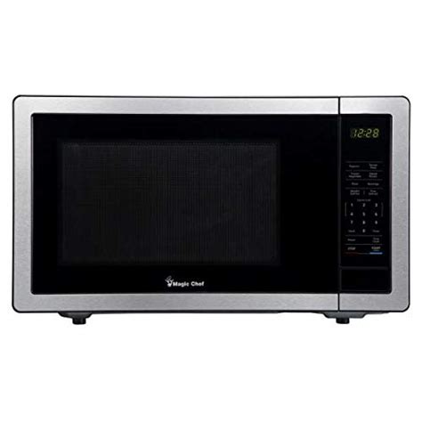 Buy Magic Chef Stainless Steel 1.1 Cu. Ft. 1000W Countertop Microwave ...