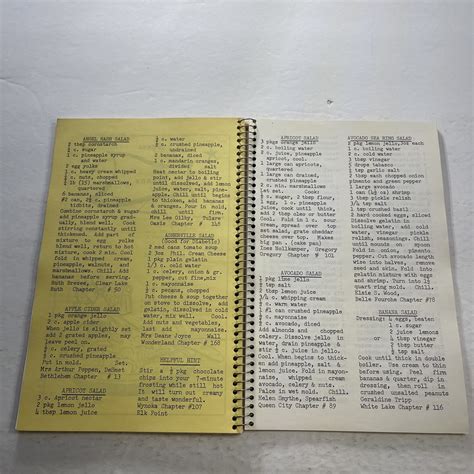 VTG SD Cookbook Eastern Star Masonic Lodge cookie dessert casserole jam ...