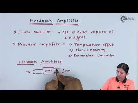 Introduction to Feedback Amplifiers Video Lecture - Analog and Digital