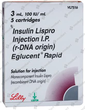 EGLUCENT RAPID PENFILL 3 ML : View Price, Combination and Alternatives ...