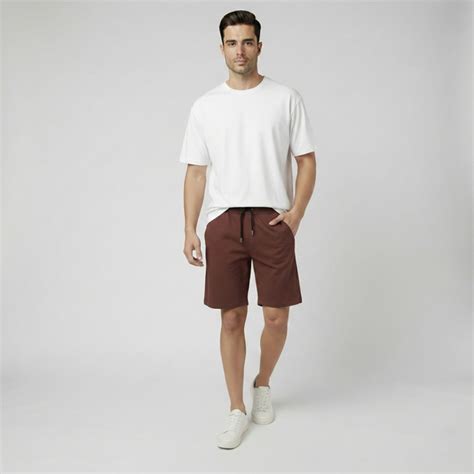 Men Short Maroon – Attire Sense
