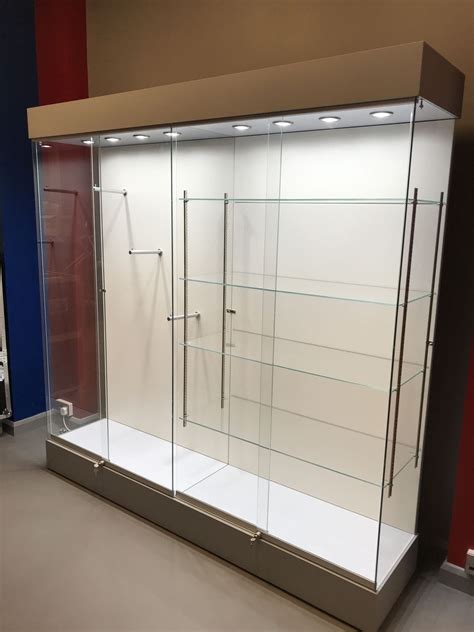 Glass Display Cases & Shelving