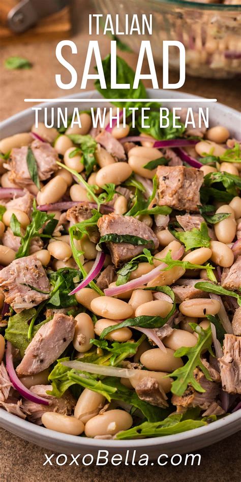 Italian Tuna White Bean Salad - xoxoBella