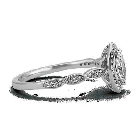 Marquise and Round Diamond Ring | Shane Co.