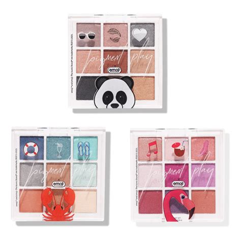 Pigment Play X Emoji Eyeshadow Palette - Pack of 3 – HOK Makeup