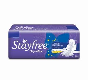 STAYFREE Dry-Max All Nights| All round protection through the night| 2x ...