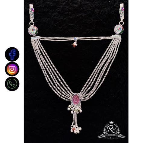 Buy quality silver classical ladies juda RH-WB477 in Ahmedabad