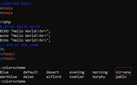 Vim Color Schemes 的图像结果