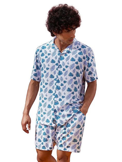 Buy The Souled Store Men Tropical Rush Hawaiian Set Printed Co-ord Set ...