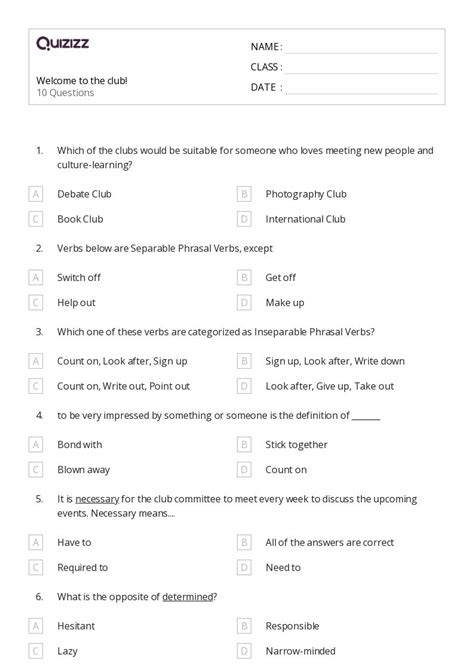 50+ Descriptive Verbs worksheets for 5th Class on Quizizz | Free ...