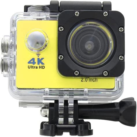 Drumstone Action Camera 4k WiFi 12MP Sports Camera Full HD 2.0 Inch ...