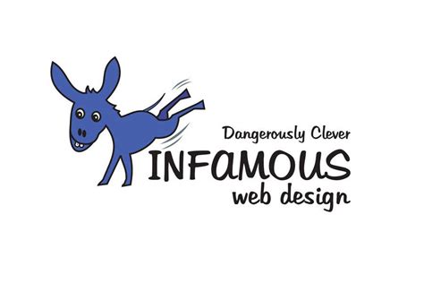 Entry #158 by ulogo for Logo Design for infamous web design ...