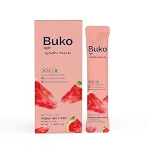 BUKO Energising Electrolyte Powder Drink Mix | Travel Friendly ...