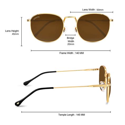 Shop Brown Glass & Gold Frame Polarized Sunglasses - Royaltail – ROYALTAIL