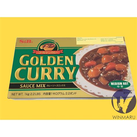 Jual S&B Golden Curry Medium Hot 1 kg | Shopee Indonesia