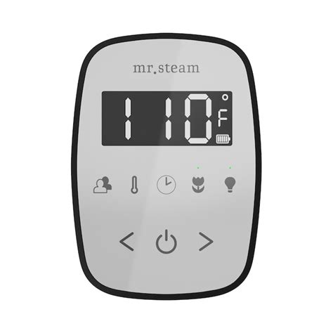 Mr. Steam ButlerFlex White - Brushed Nickel Steam Generator Control Kit ...