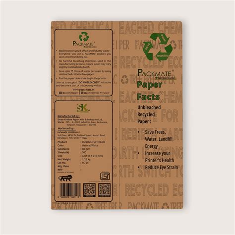 A5 Reams | 500 Sheets Packet – Packmate Grreen LLP