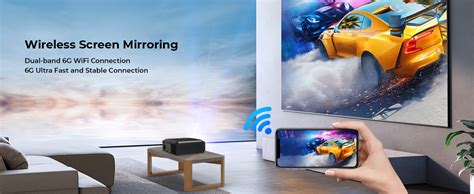 WZATCO Legend Pro, Native 1080P Fully Automatic 4K HDR Projector for ...