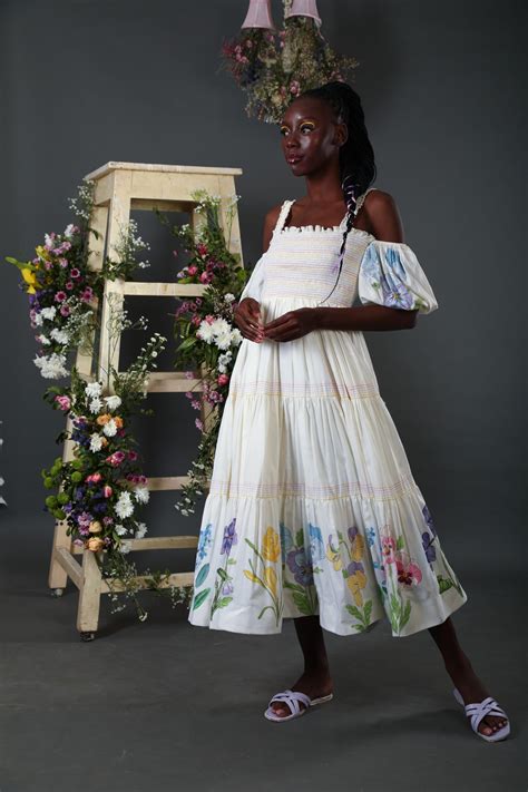 Magnolia Tiered Dress – Thithilii by Sahithee Reddy