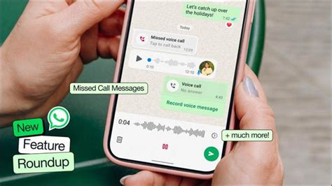 WhatsApp introduces missed call messages, new status stickers, and more