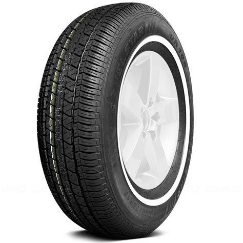 Travelstar Radial 18mm Whitewall 215/75R15 Tire