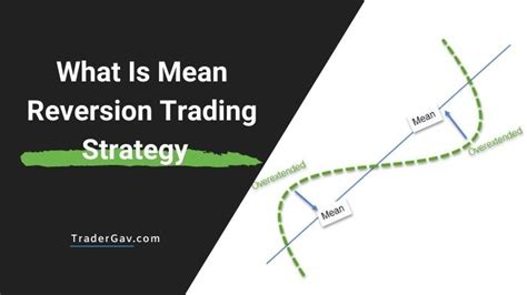 Image result for Mean Reversion Trading Strategy