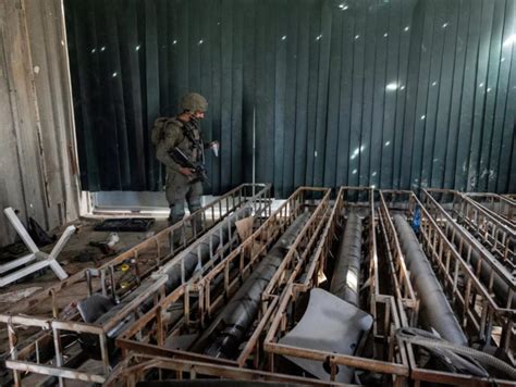 Underground weapons factory in Gaza: Israel takes control of massive ...