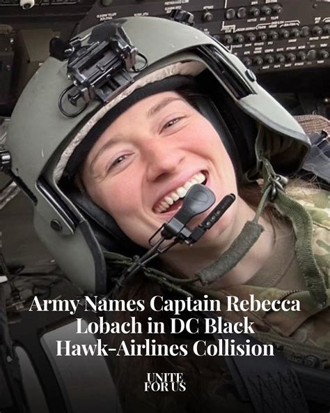 𝗬𝗢𝗨 𝗙𝗢𝗥 𝗨𝗦𝗔🇺🇸 | The Army has identified Captain Rebecca M. Lobach from ...