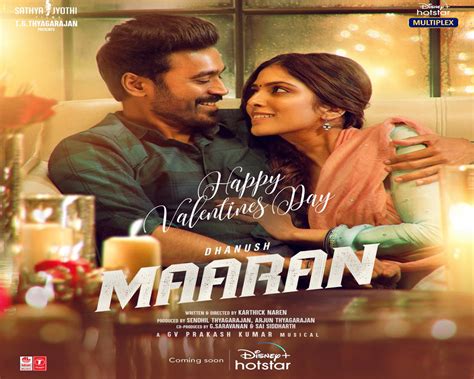 Dhanush-starrer 'Maaran' to release on Disney+Hotstar