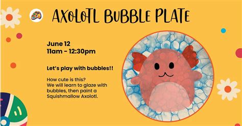 Axolotl Bubble Plate Class, 28649 Lorain Rd, North Olmsted, OH, United ...